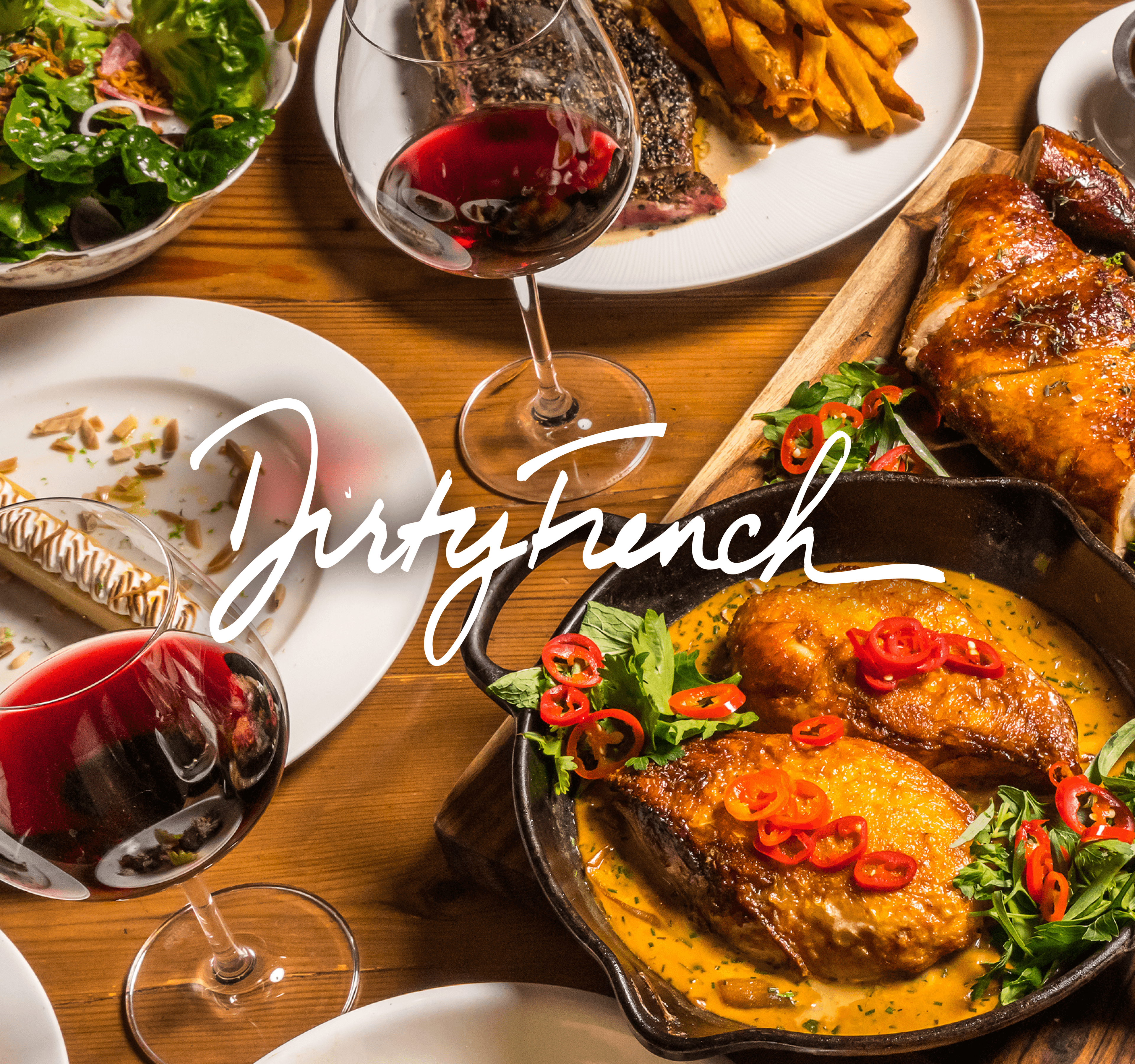 Dirty French Holiday Spread